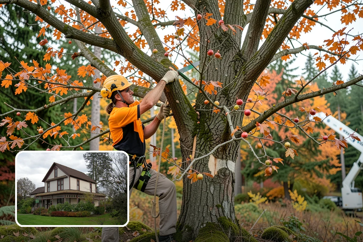 Deadwood removal in Sumner, Pierce County, WA - Improves tree structure, health, and appearance