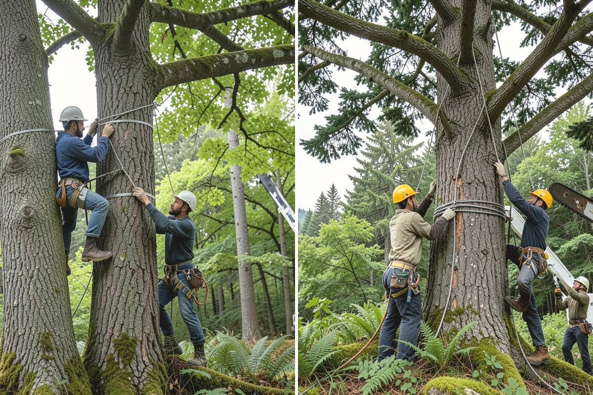 Deadwood removal in Tukwila, King County, WA - Assess canopy condition and pruning objectives