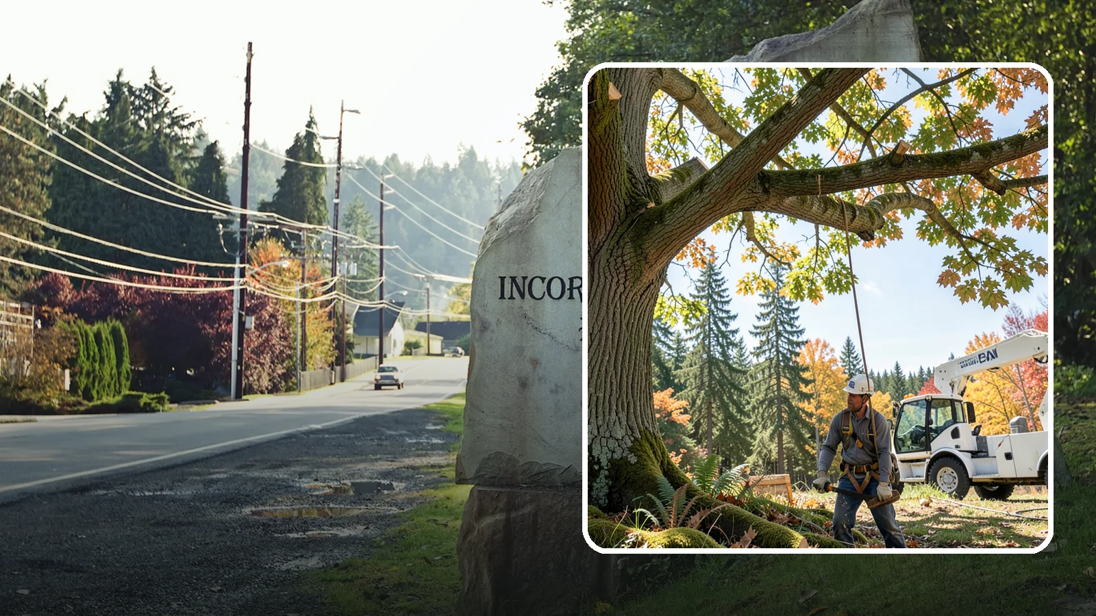 Deadwood removal in Wilkeson, Pierce County, WA - The removal of dead branches from the canopy.