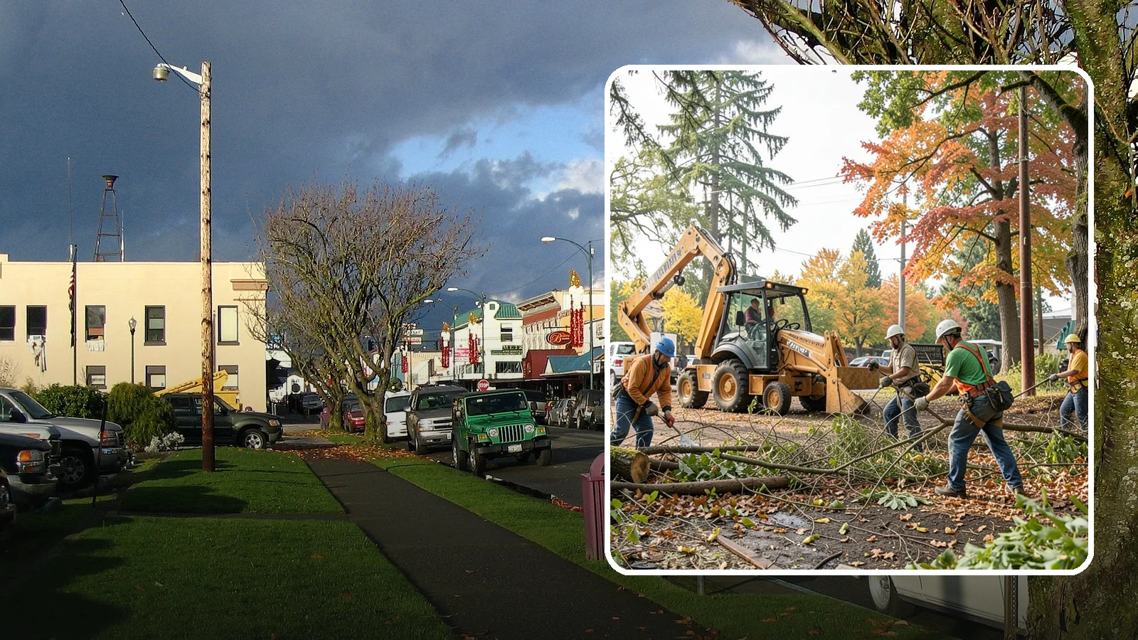 Debris Cleanup in Arlington, Snohomish County, WA - The collection and removal of branches, leaves, and woody debris from a site.