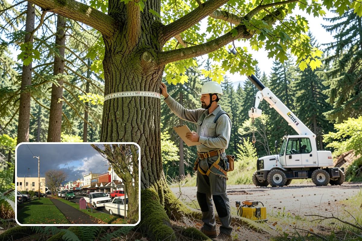 Debris Cleanup in Arlington, Snohomish County, WA - Turns removed wood and debris into usable products