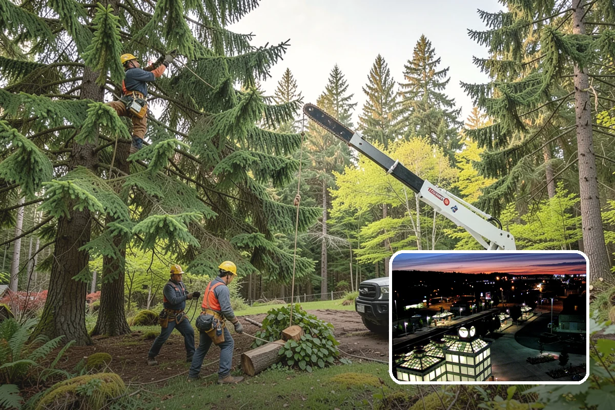 Debris Cleanup in Auburn, King County, WA - Turns removed wood and debris into usable products