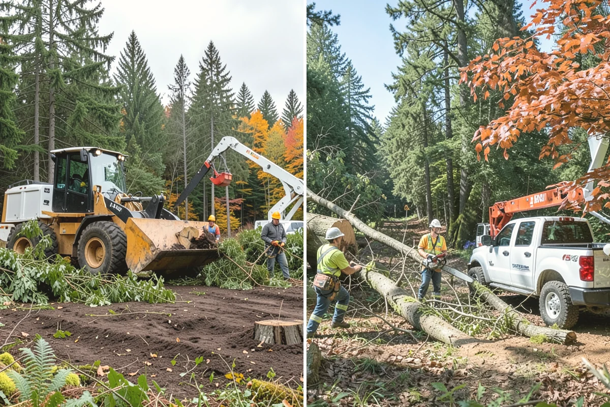 Debris Cleanup in Black Diamond, King County, WA - Sort material by type and size