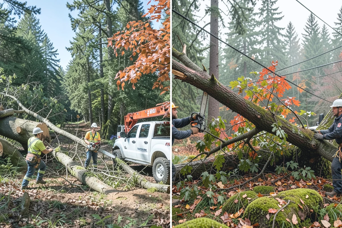 Debris Cleanup in Bonney Lake, Pierce County, WA - Sort material by type and size