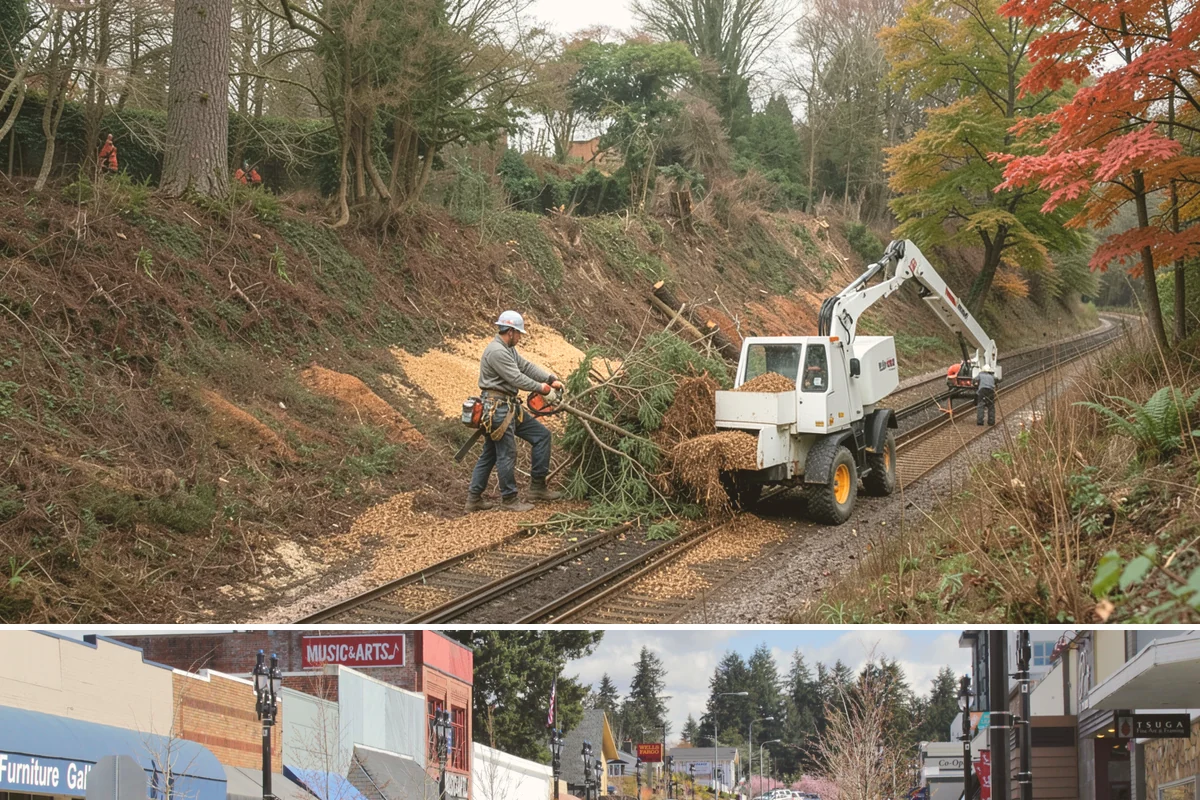 Debris Cleanup in Bothell, King County, WA - This service can be performed year-round in Puget Sound weather but often follows storms or tree work