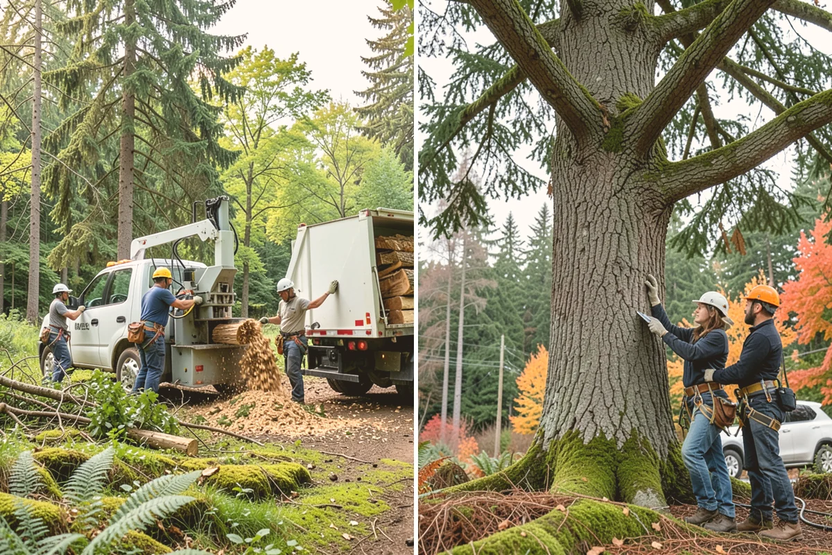 Debris Cleanup in Brier, Snohomish County, WA - Sort material by type and size
