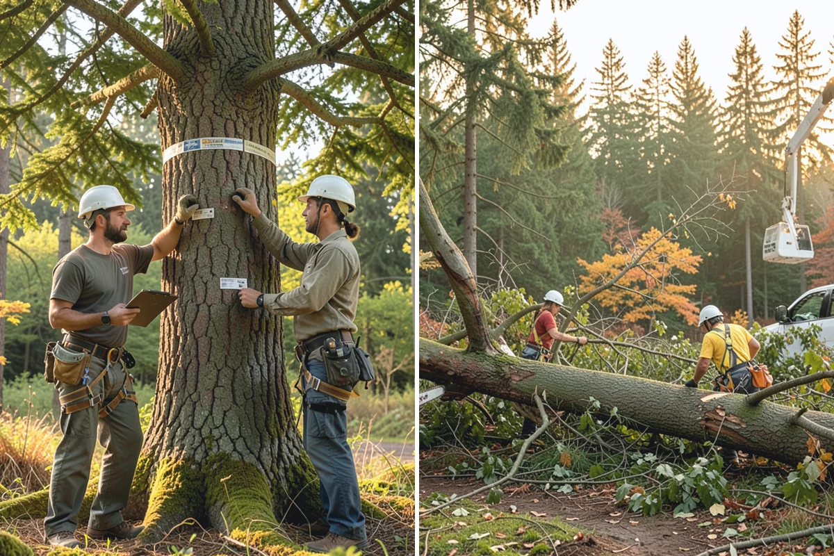 Debris Cleanup in Buckley, Pierce County, WA - Sort material by type and size