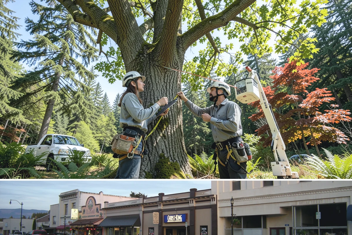Debris Cleanup in Burlington, Skagit County, WA - This service can be performed year-round in Puget Sound weather but often follows storms or tree work