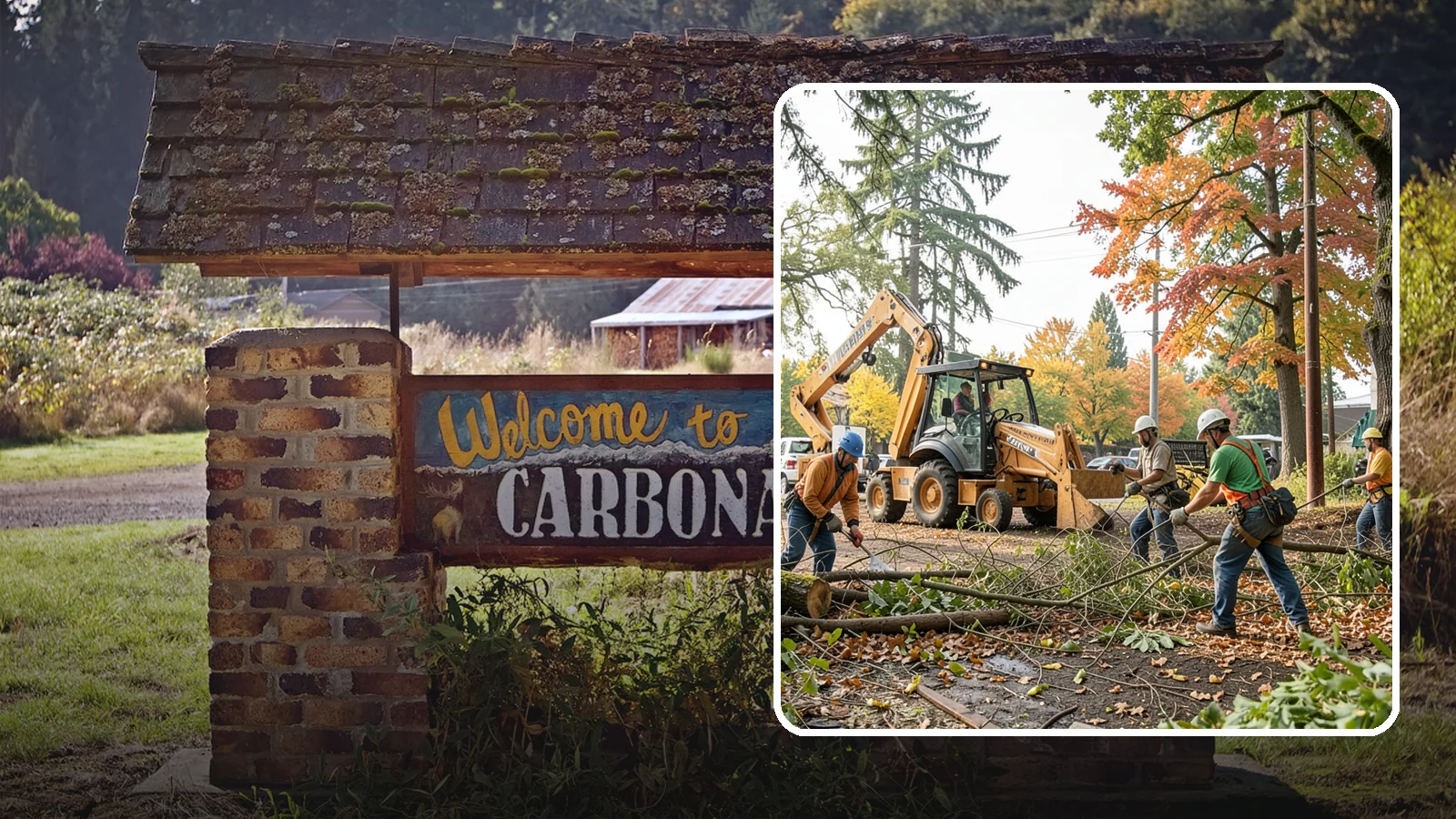 Debris Cleanup in Carbonado, Pierce County, WA - The collection and removal of branches, leaves, and woody debris from a site.
