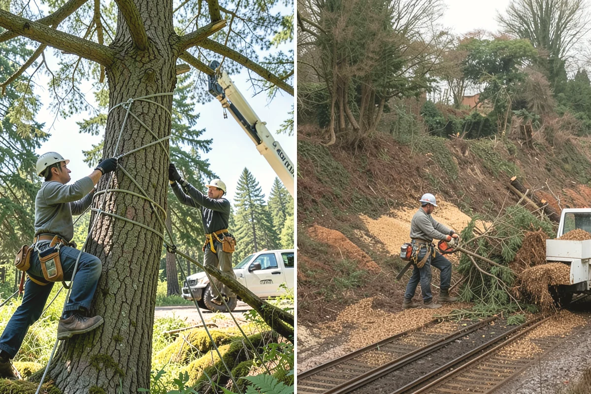 Debris Cleanup in Carnation, King County, WA - Sort material by type and size