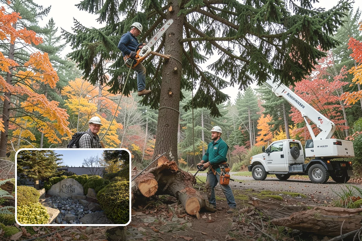 Debris Cleanup in Clyde Hill, King County, WA - Turns removed wood and debris into usable products