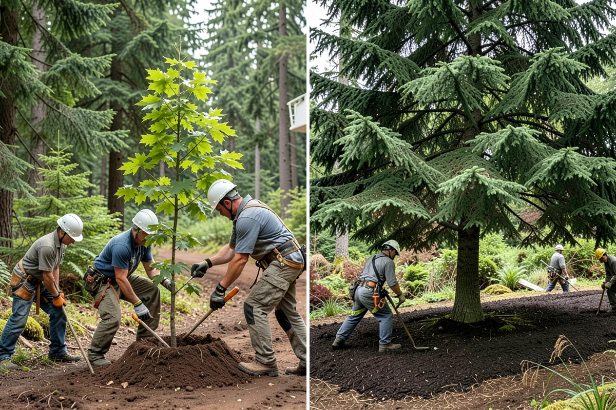 Debris Cleanup in Clyde Hill, King County, WA - Sort material by type and size