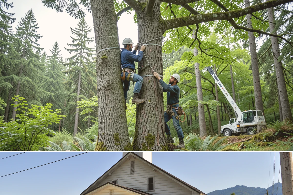 Debris Cleanup in Concrete, Skagit County, WA - This service can be performed year-round in Puget Sound weather but often follows storms or tree work