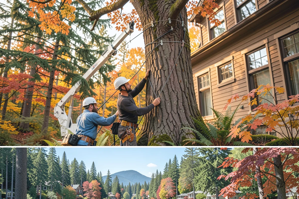 Debris Cleanup in Covington, King County, WA - This service can be performed year-round in Puget Sound weather but often follows storms or tree work