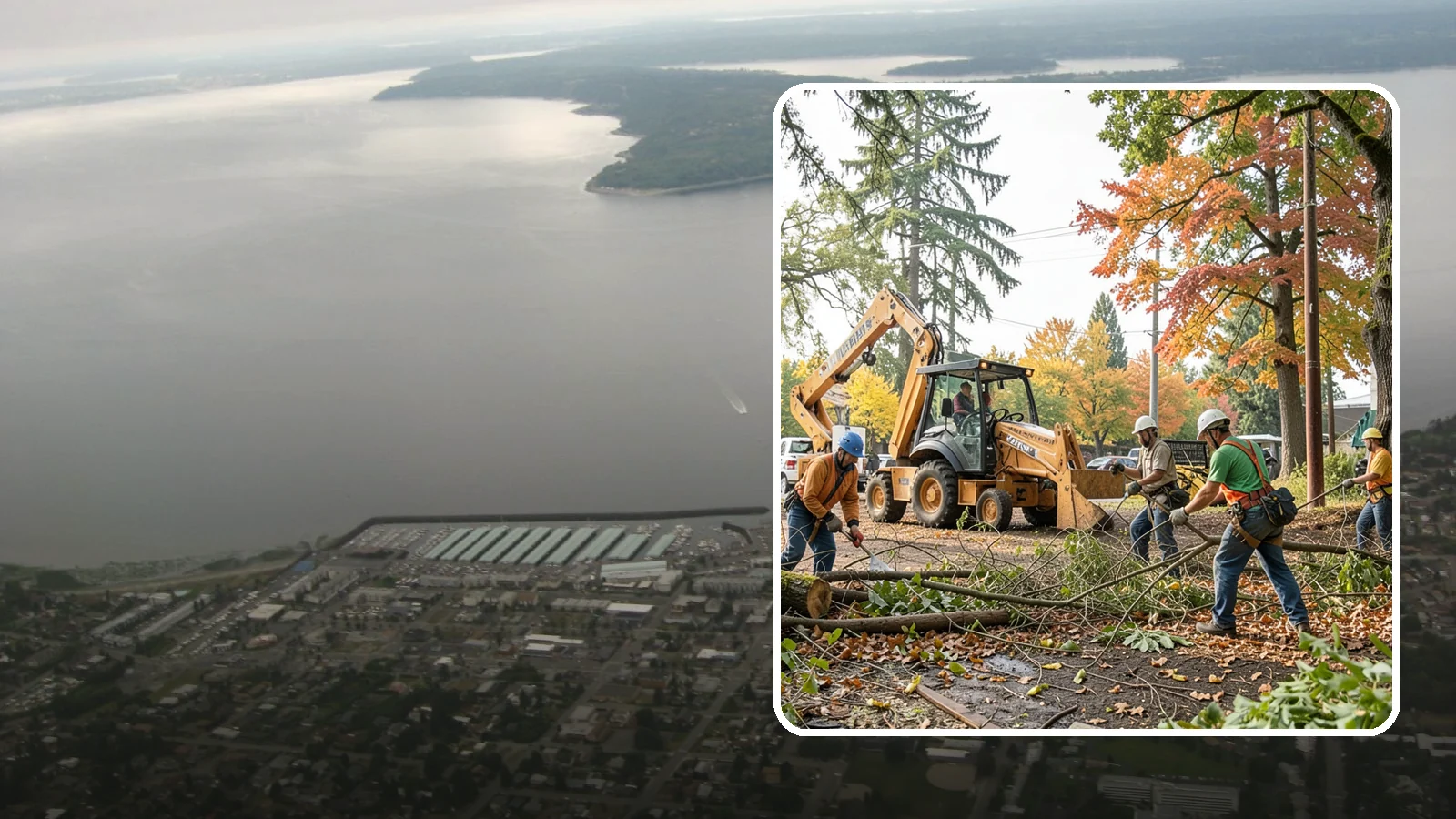 Debris Cleanup in Des Moines, King County, WA - The collection and removal of branches, leaves, and woody debris from a site.