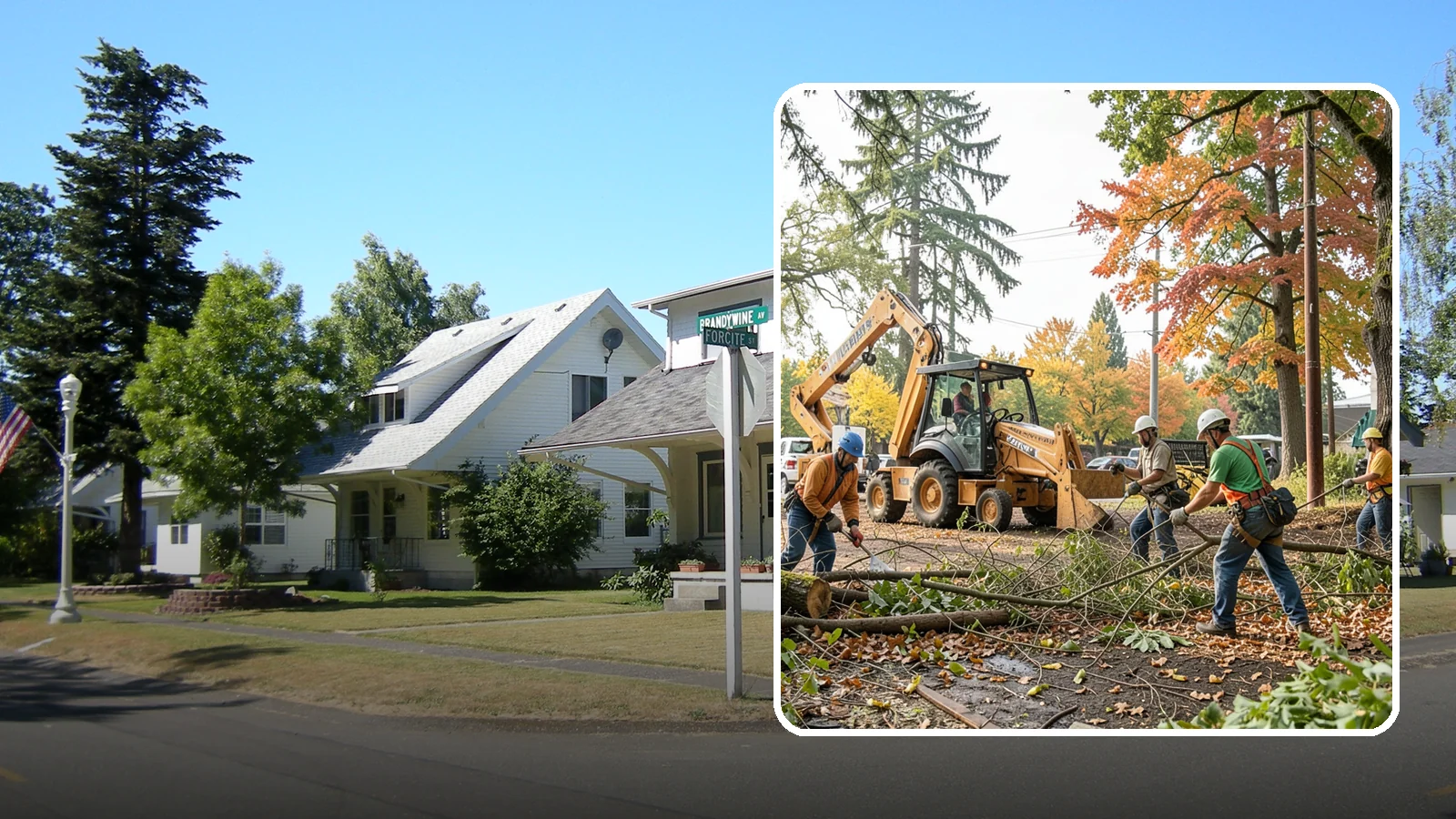 Debris Cleanup in DuPont, Pierce County, WA - The collection and removal of branches, leaves, and woody debris from a site.