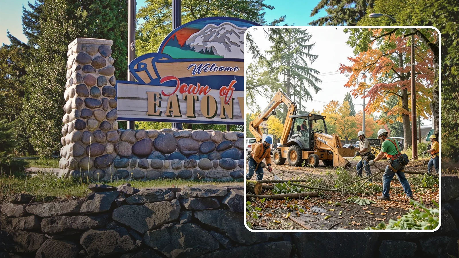 Debris Cleanup in Eatonville, Pierce County, WA - The collection and removal of branches, leaves, and woody debris from a site.