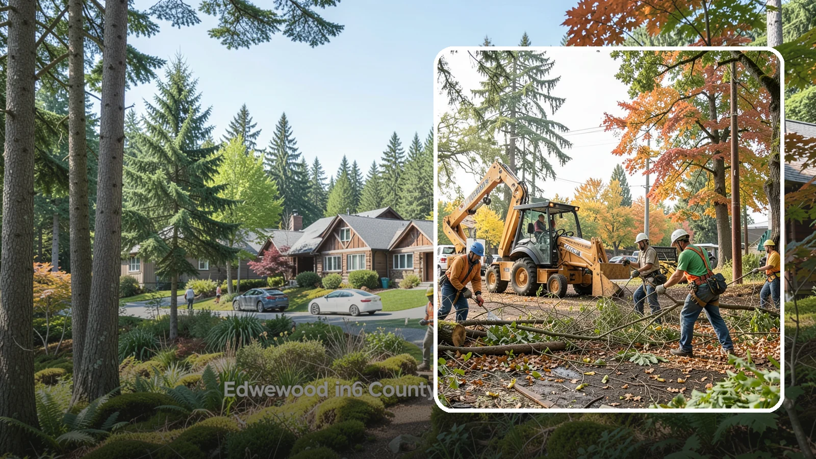 Debris Cleanup in Edgewood, Pierce County, WA - The collection and removal of branches, leaves, and woody debris from a site.