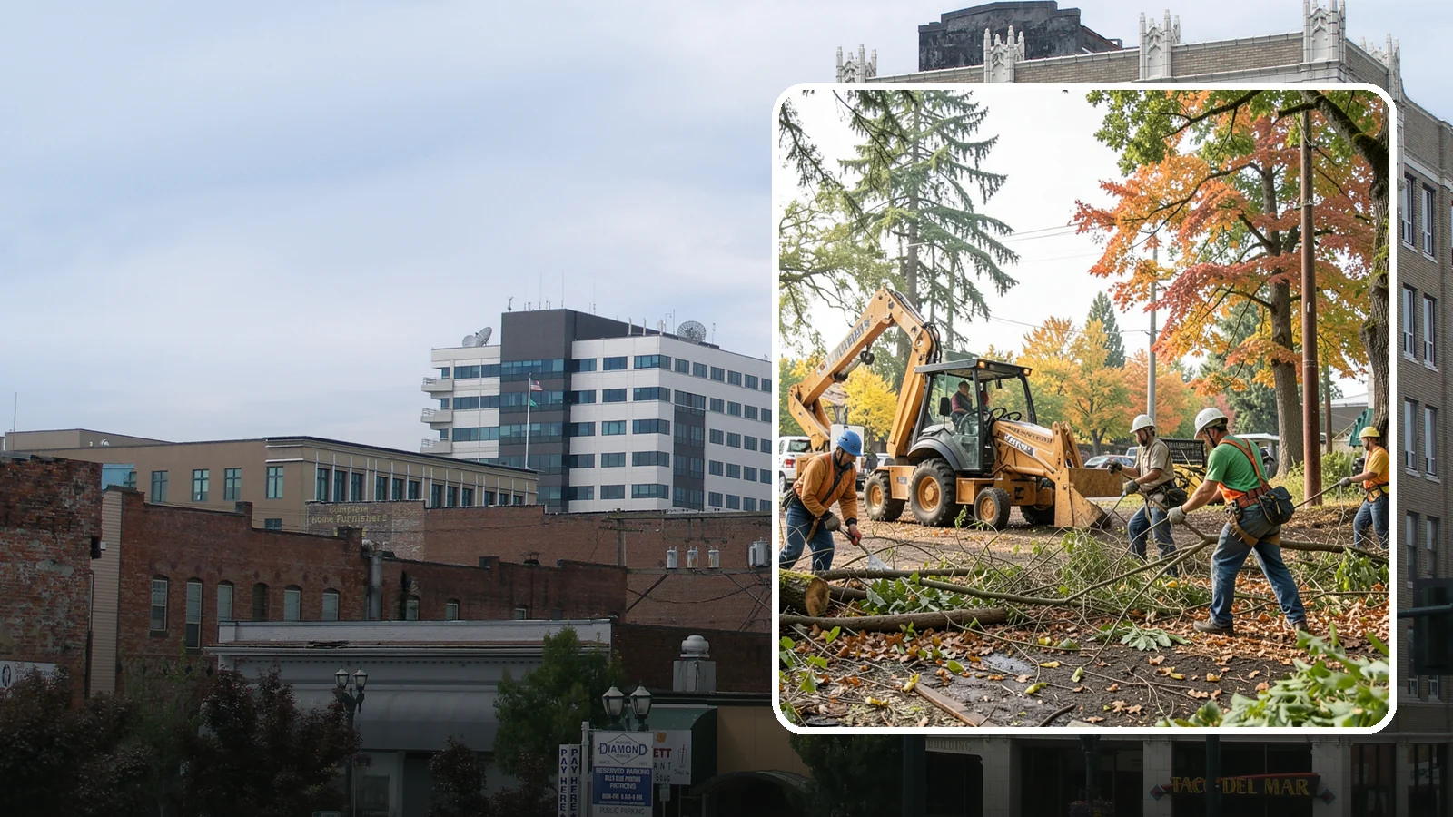 Debris Cleanup in Everett, Snohomish County, WA - The collection and removal of branches, leaves, and woody debris from a site.
