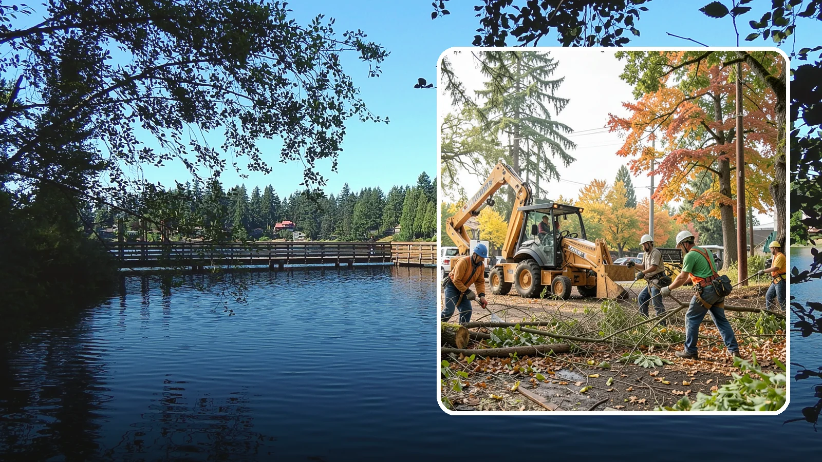 Debris Cleanup in Federal Way, King County, WA - The collection and removal of branches, leaves, and woody debris from a site.