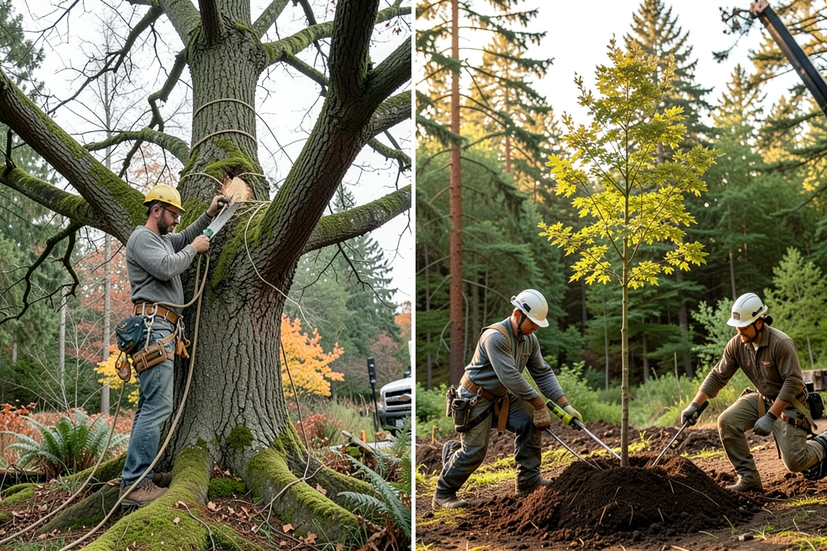 Debris Cleanup in Gig Harbor, Pierce County, WA - Sort material by type and size