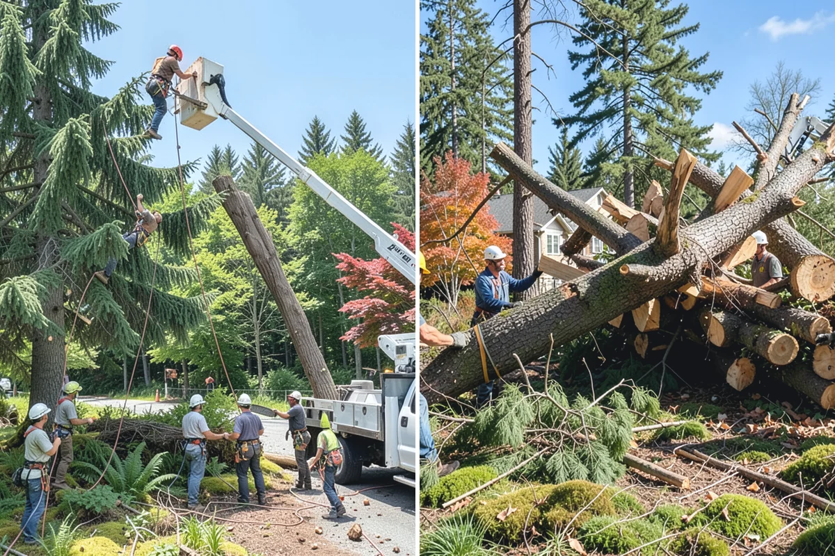 Debris Cleanup in Gold Bar, Snohomish County, WA - Sort material by type and size