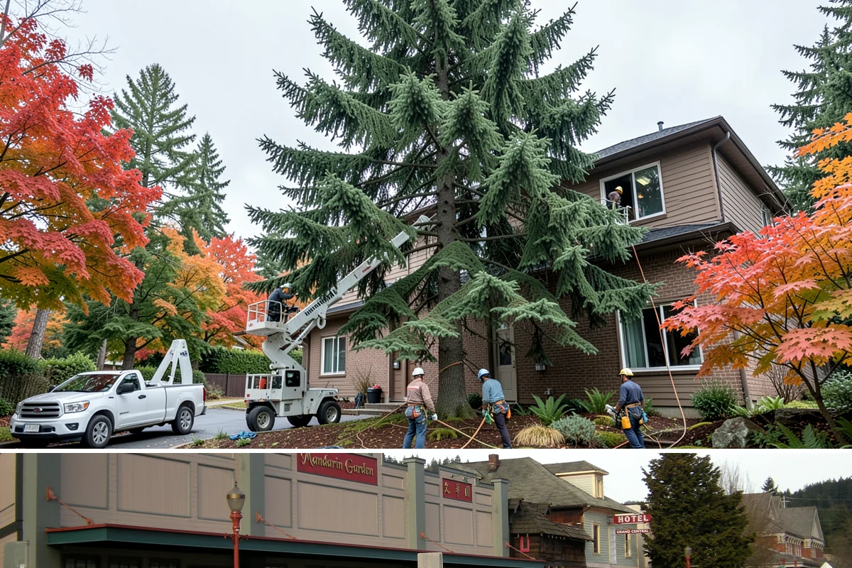 Debris Cleanup in Issaquah, King County, WA - This service can be performed year-round in Puget Sound weather but often follows storms or tree work