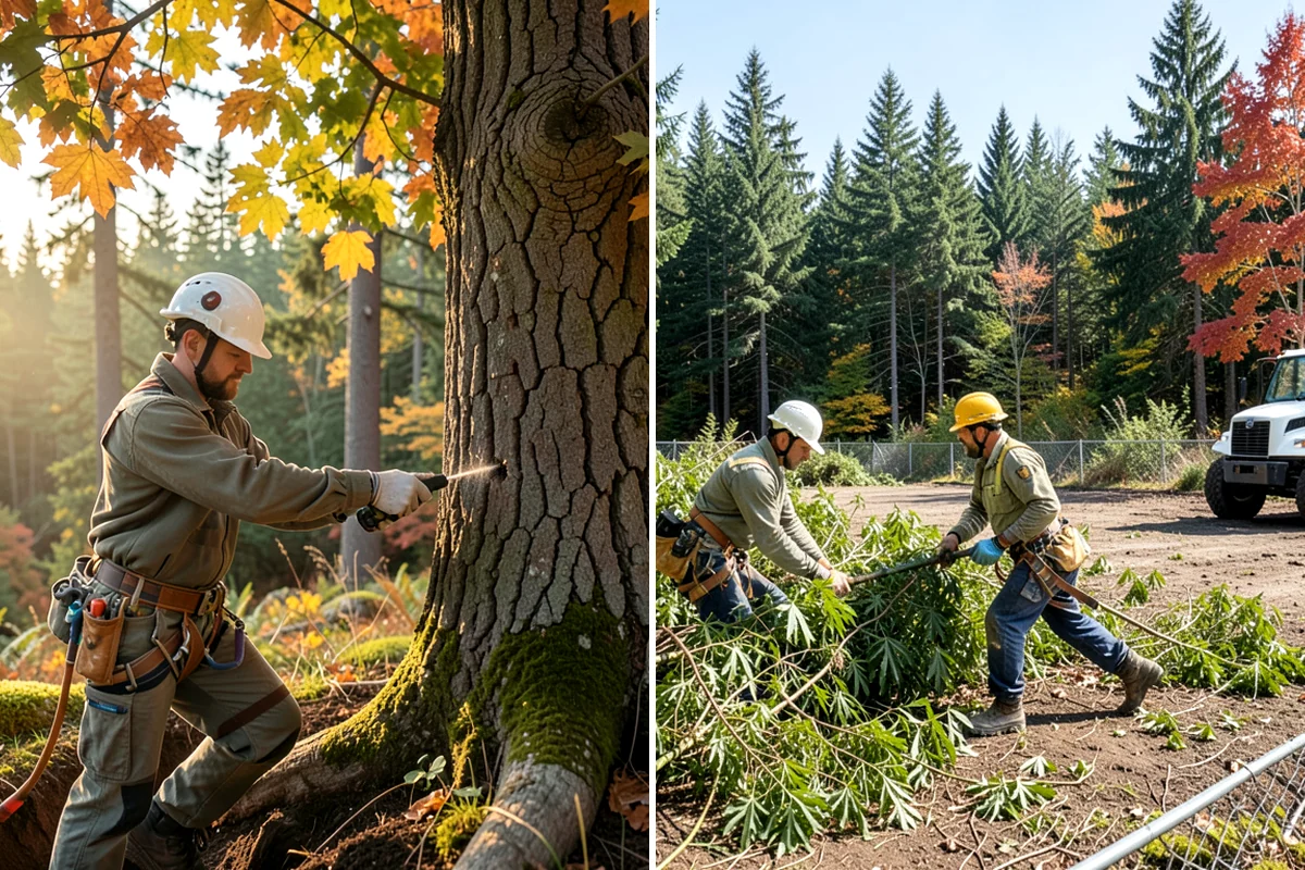 Debris Cleanup in Kenmore, King County, WA - Sort material by type and size