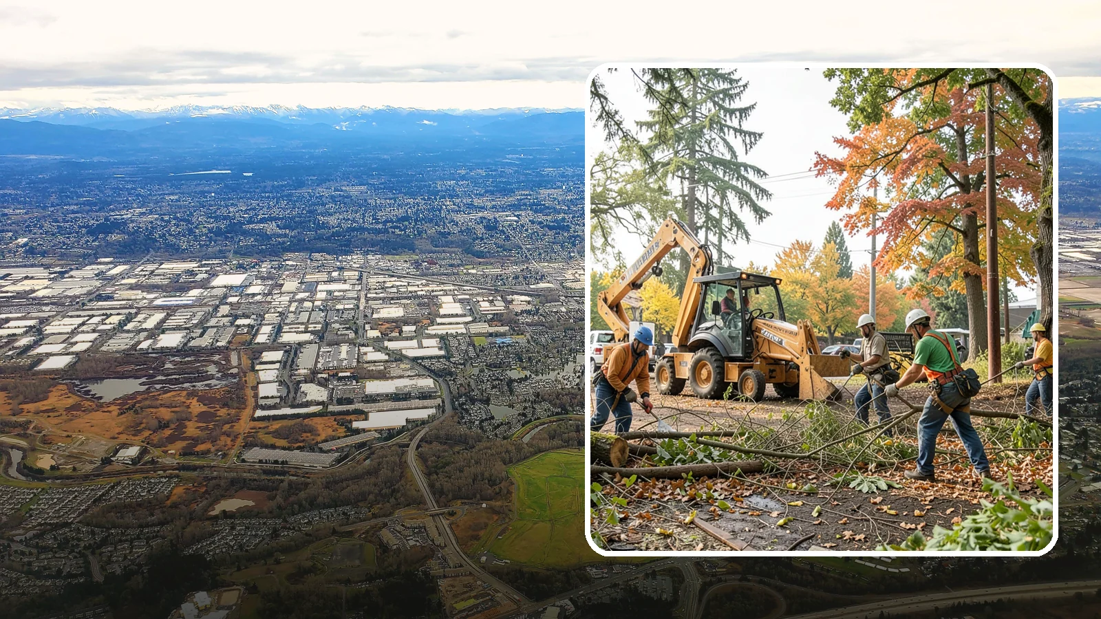 Debris Cleanup in Kent, King County, WA - The collection and removal of branches, leaves, and woody debris from a site.