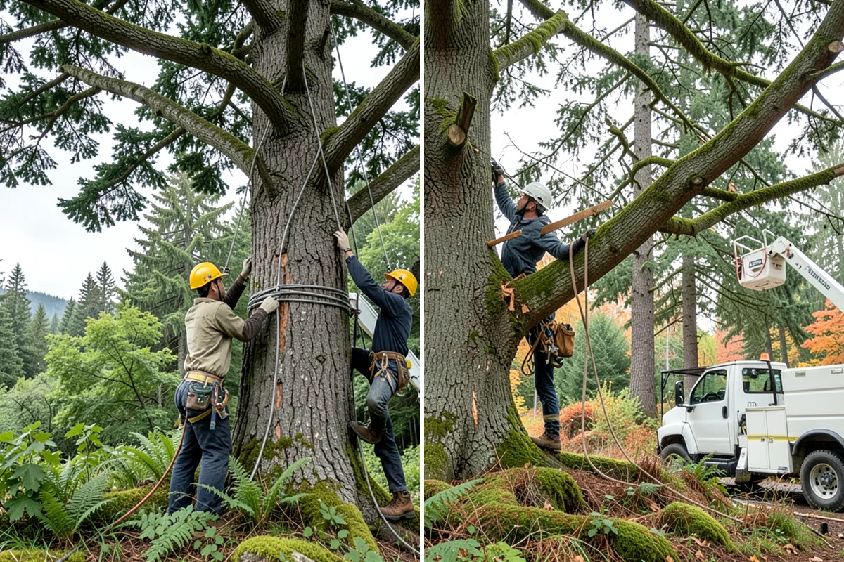 Debris Cleanup in Lake Forest Park, King County, WA - Sort material by type and size