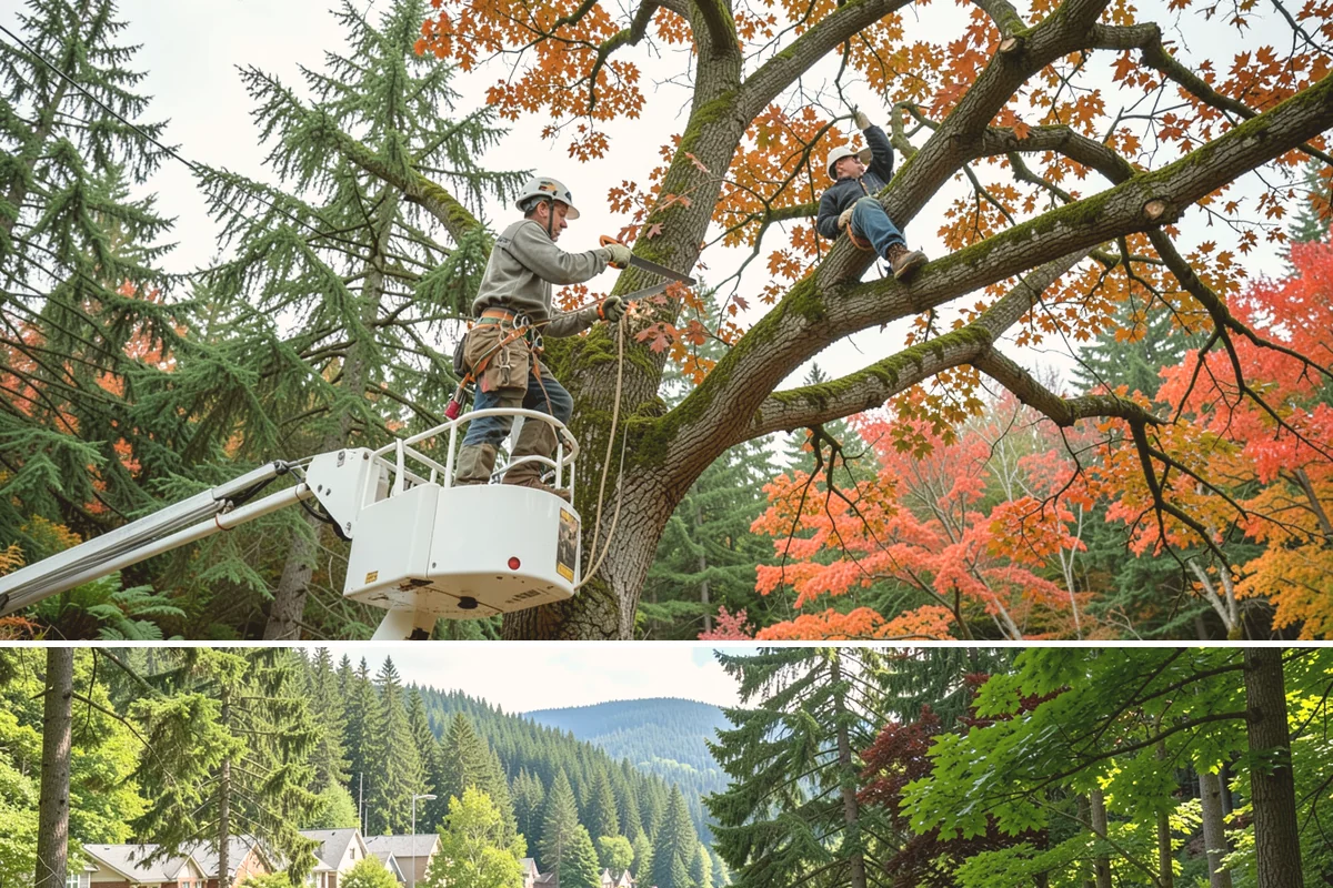 Debris Cleanup in Lake Forest Park, King County, WA - This service can be performed year-round in Puget Sound weather but often follows storms or tree work