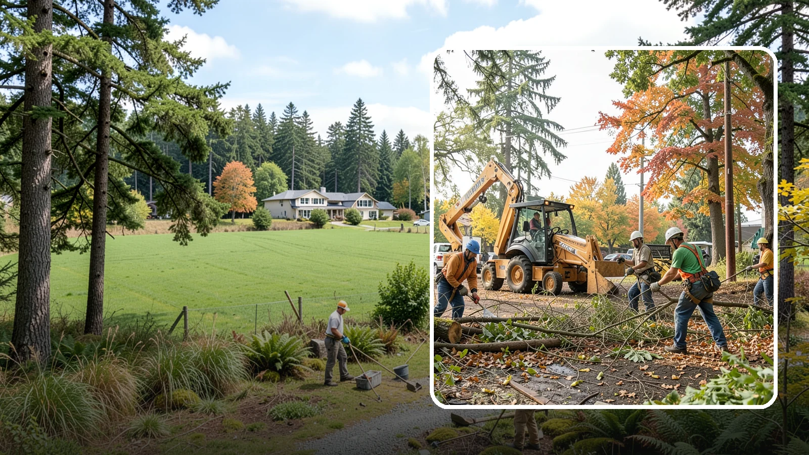 Debris Cleanup in Lyman, Skagit County, WA - The collection and removal of branches, leaves, and woody debris from a site.