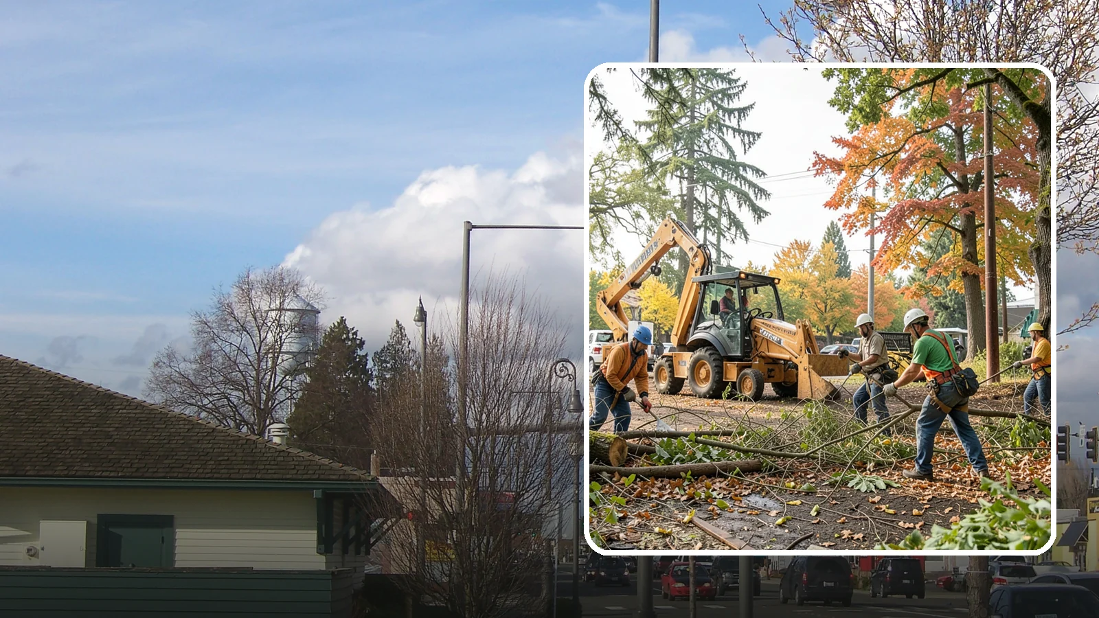 Debris Cleanup in Marysville, Snohomish County, WA - The collection and removal of branches, leaves, and woody debris from a site.