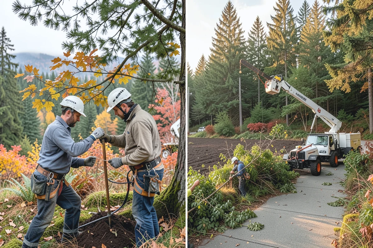 Debris Cleanup in Marysville, Snohomish County, WA - Sort material by type and size
