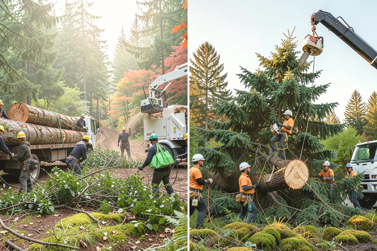 Debris Cleanup in Mercer Island, King County, WA - Sort material by type and size