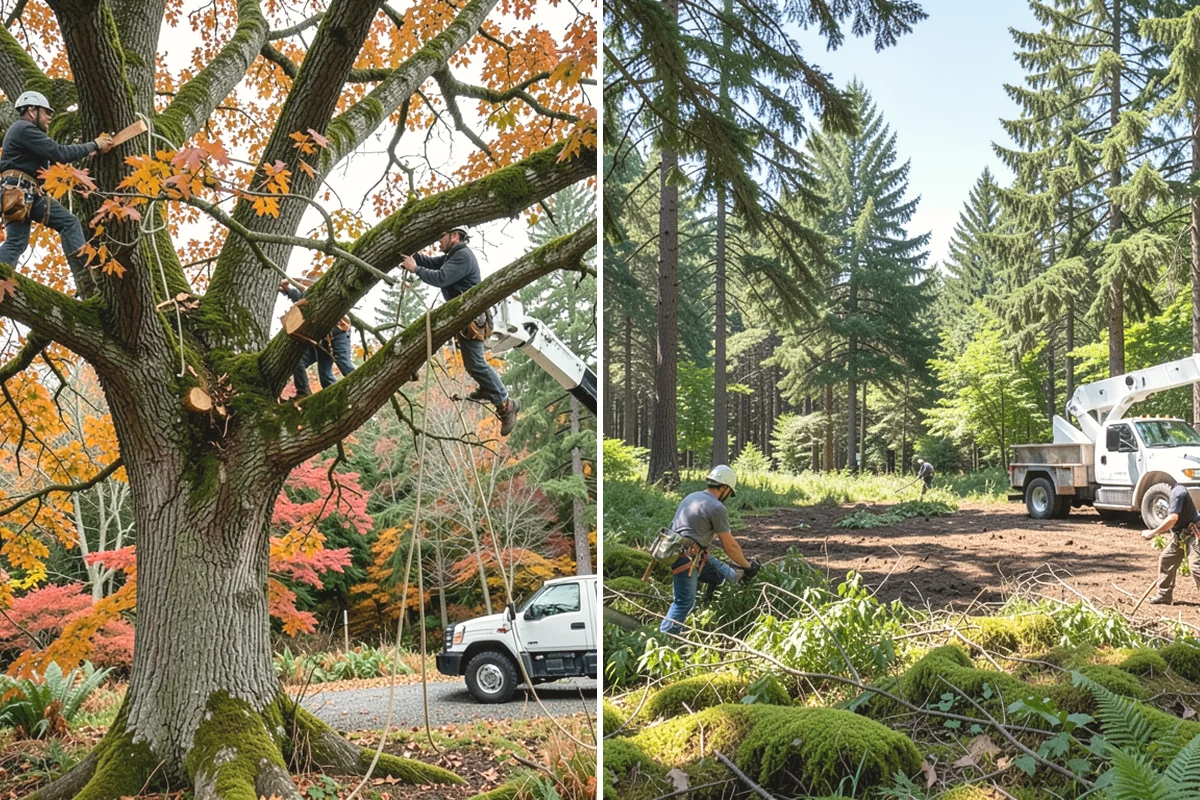 Debris Cleanup in Monroe, Snohomish County, WA - Sort material by type and size