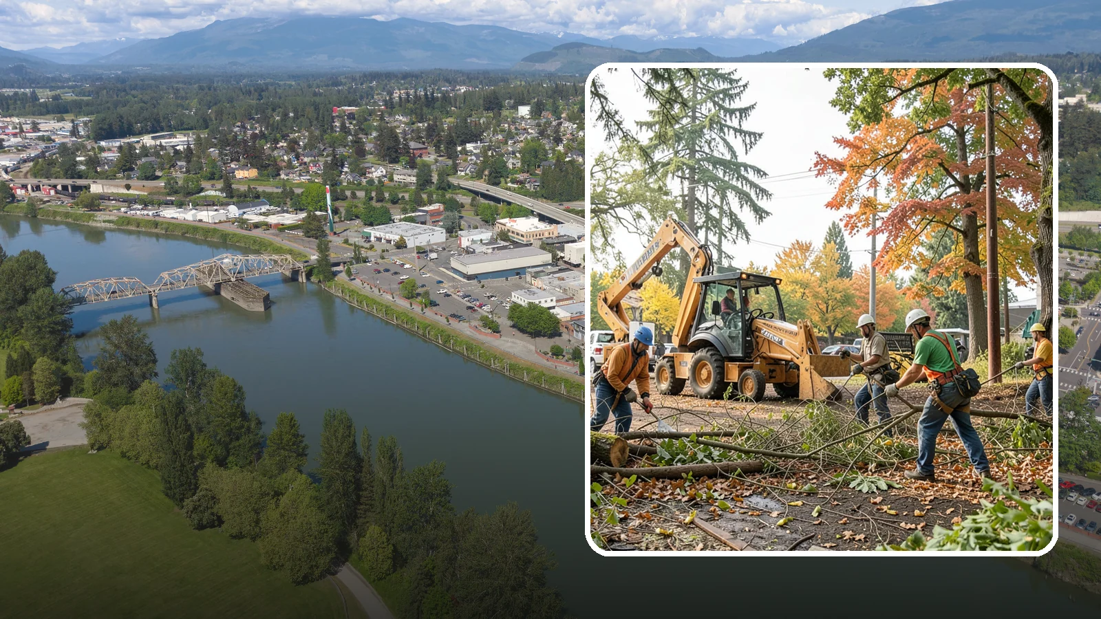 Debris Cleanup in Mount Vernon, Skagit County, WA - The collection and removal of branches, leaves, and woody debris from a site.