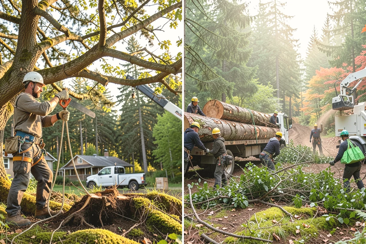 Debris Cleanup in Mountlake Terrace, Snohomish County, WA - Sort material by type and size