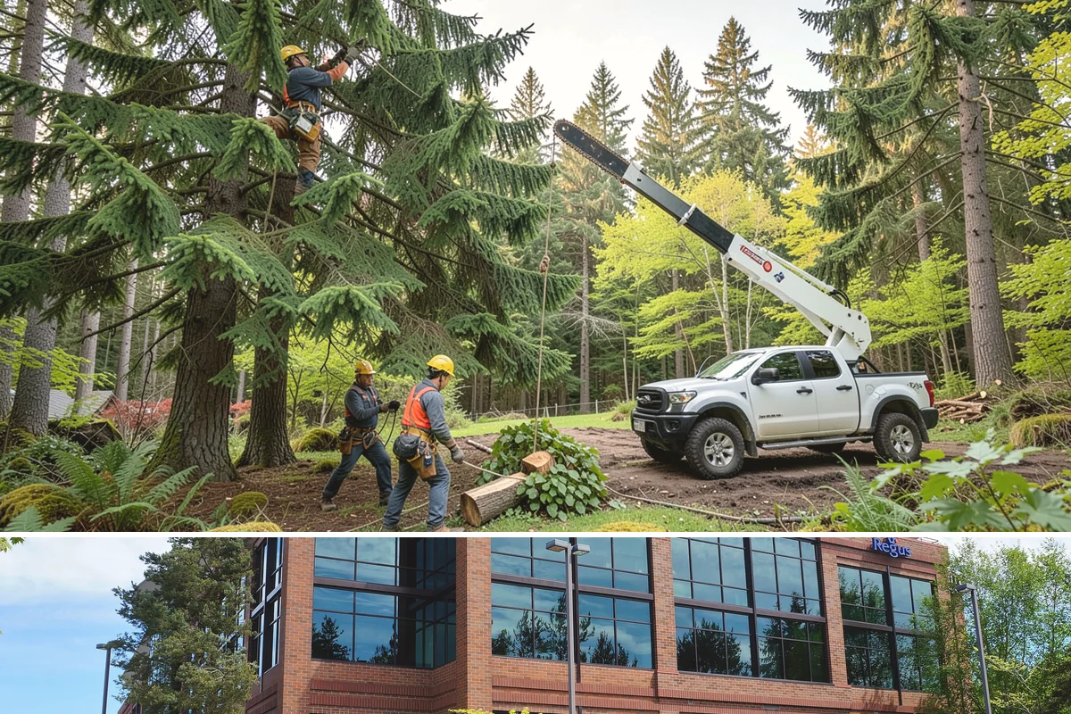 Debris Cleanup in Mountlake Terrace, Snohomish County, WA - This service can be performed year-round in Puget Sound weather but often follows storms or tree work