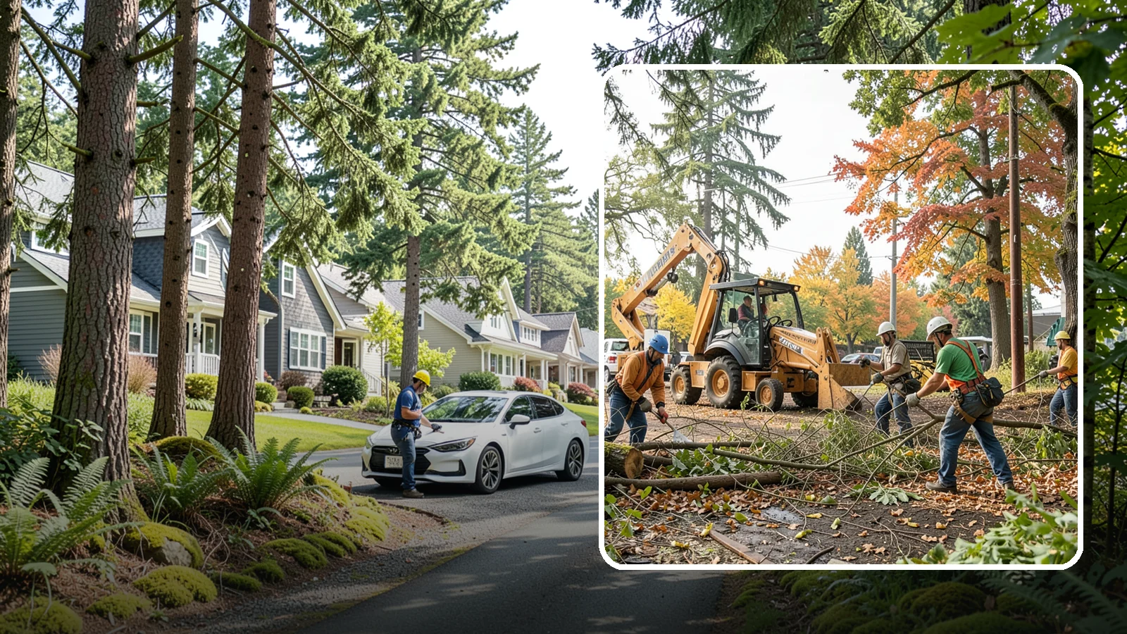 Debris Cleanup in Normandy Park, King County, WA - The collection and removal of branches, leaves, and woody debris from a site.