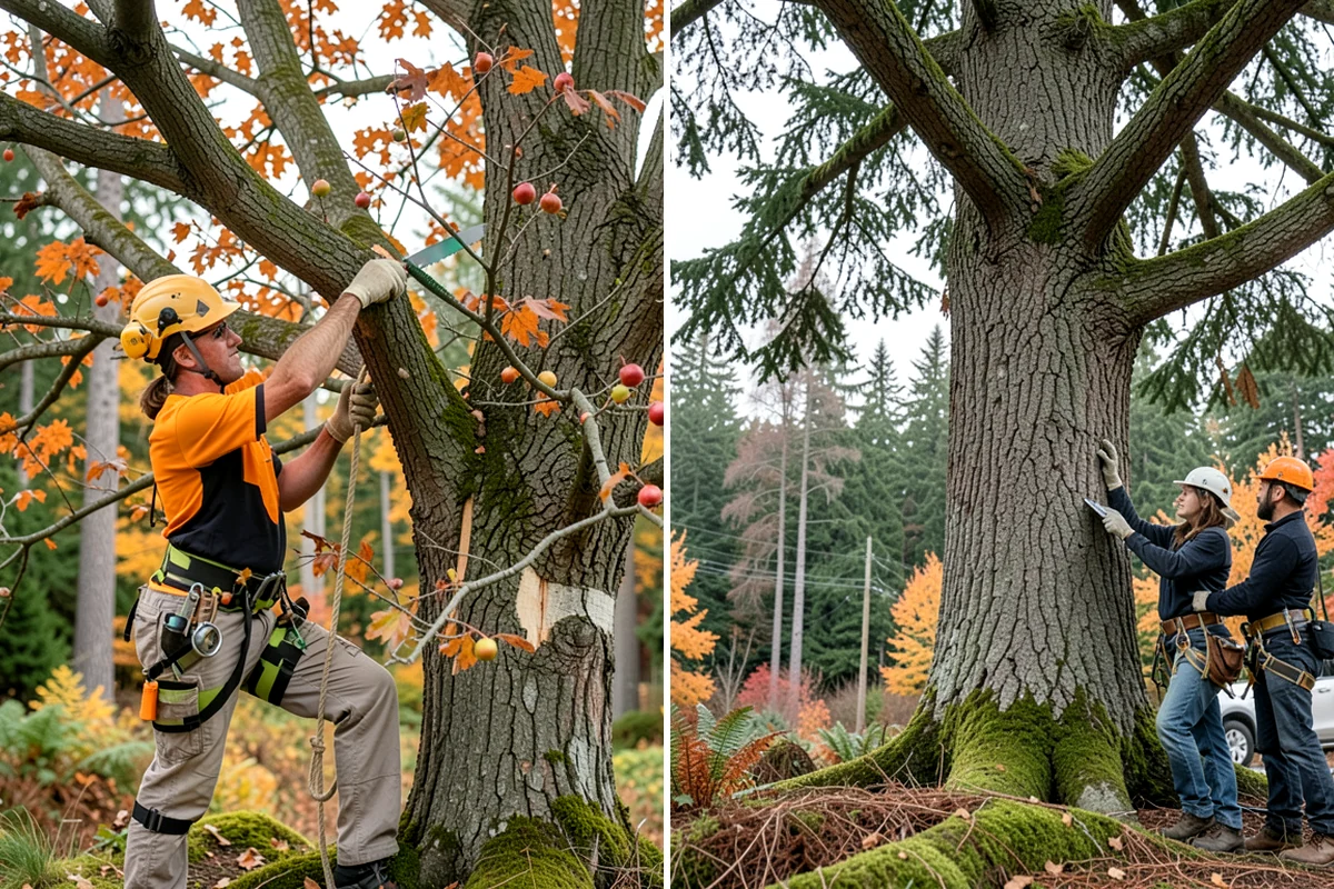Debris Cleanup in Normandy Park, King County, WA - Sort material by type and size