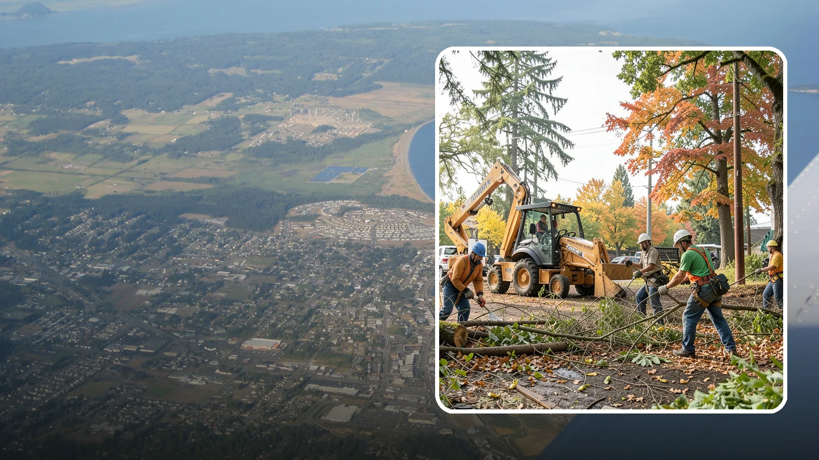 Debris Cleanup in Oak Harbor, Island County, WA - The collection and removal of branches, leaves, and woody debris from a site.