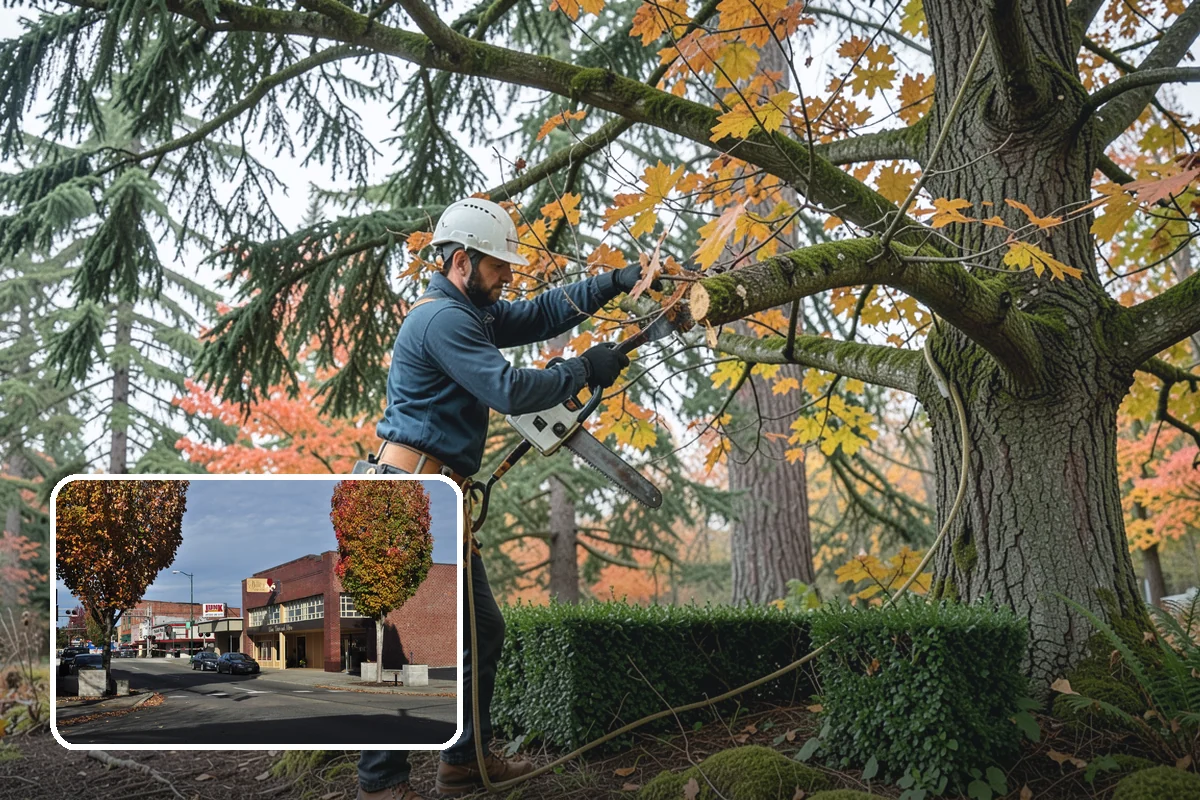 Debris Cleanup in Puyallup, Pierce County, WA - Turns removed wood and debris into usable products