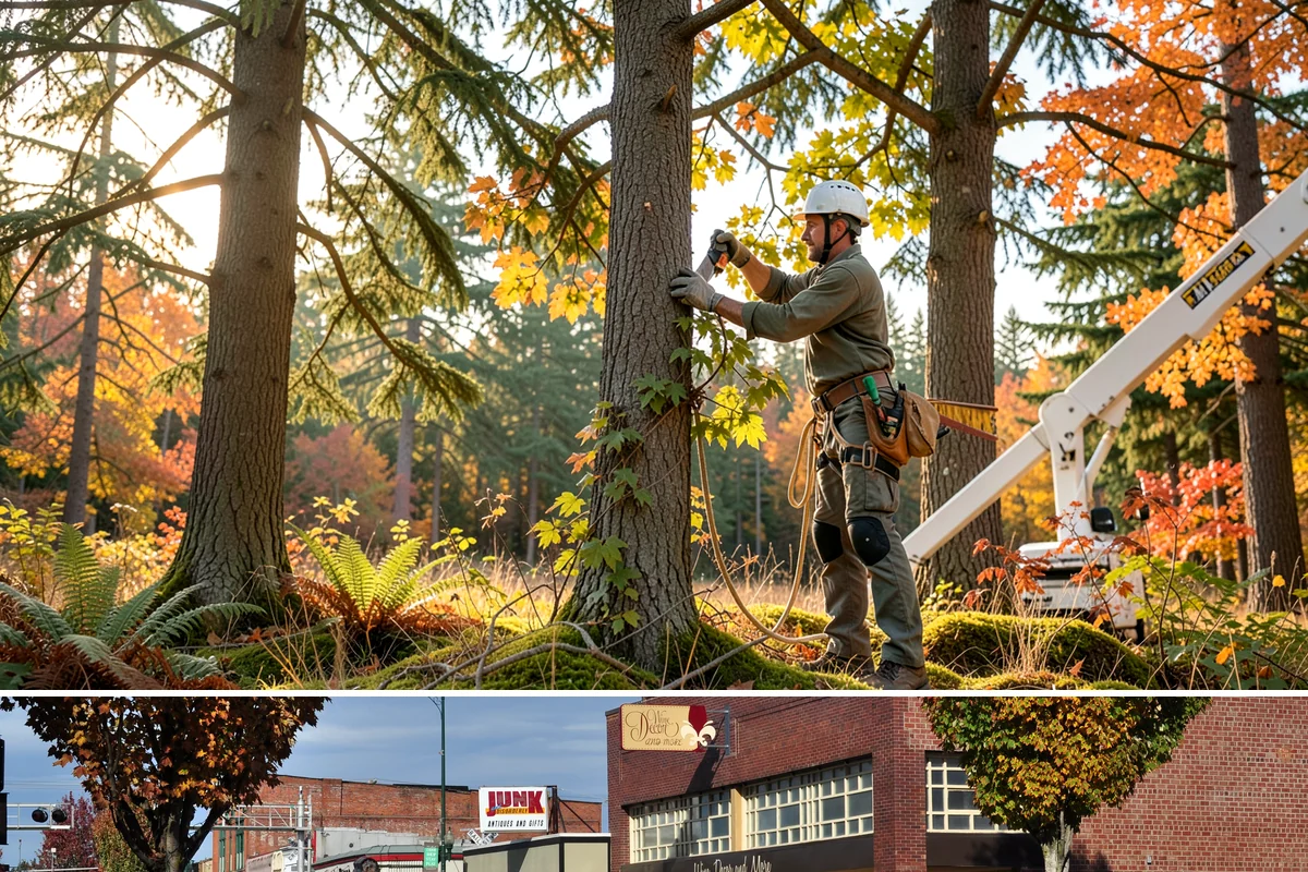 Debris Cleanup in Puyallup, Pierce County, WA - This service can be performed year-round in Puget Sound weather but often follows storms or tree work