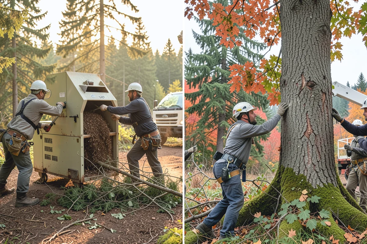 Debris Cleanup in Roy, Pierce County, WA - Sort material by type and size