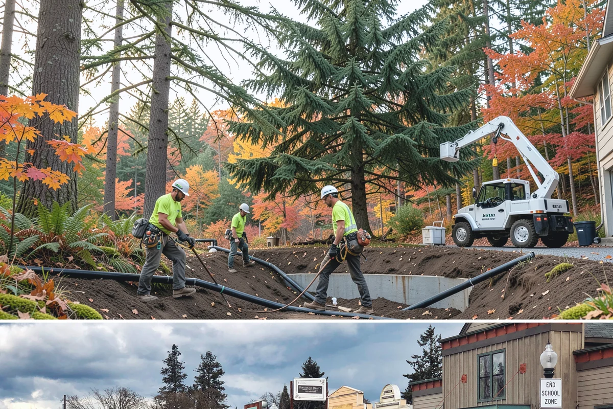 Debris Cleanup in Roy, Pierce County, WA - This service can be performed year-round in Puget Sound weather but often follows storms or tree work