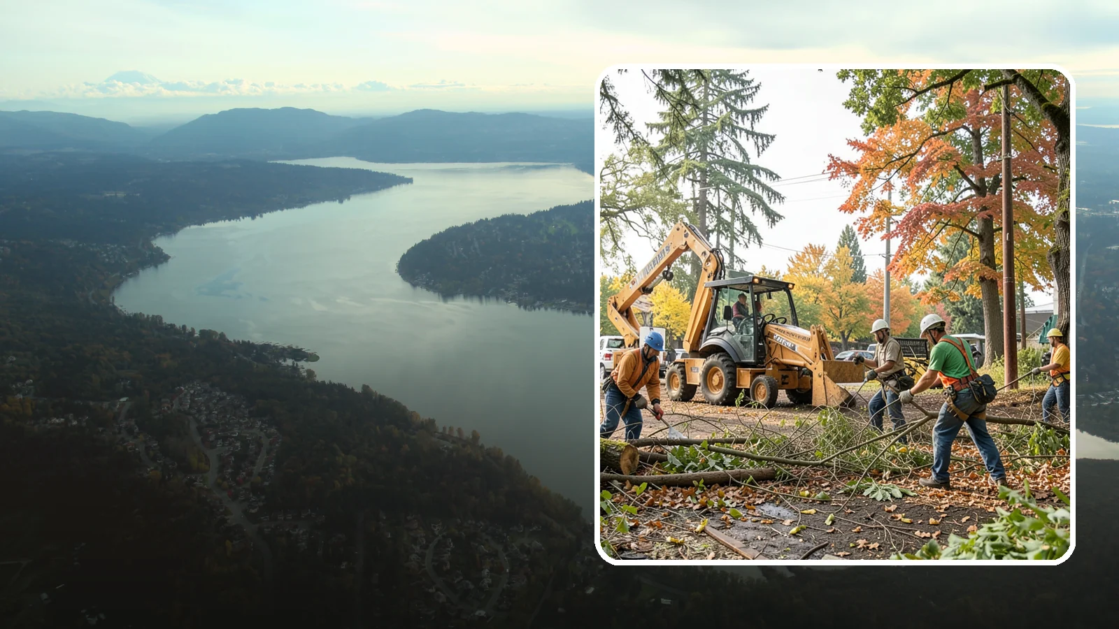 Debris Cleanup in Sammamish, King County, WA - The collection and removal of branches, leaves, and woody debris from a site.