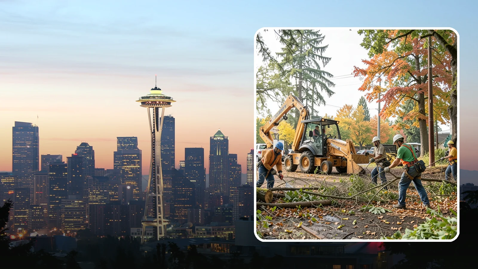 Debris Cleanup in Seattle, King County, WA - The collection and removal of branches, leaves, and woody debris from a site.