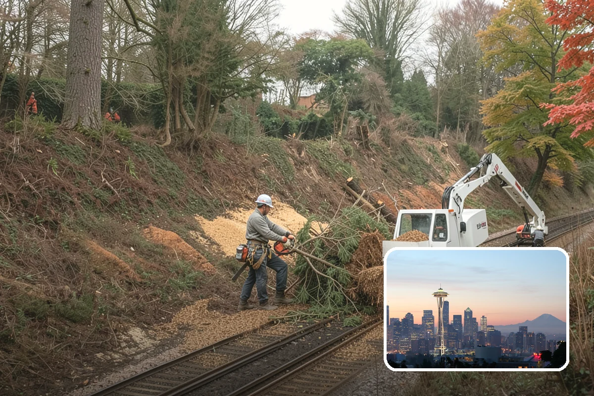 Debris Cleanup in Seattle, King County, WA - Turns removed wood and debris into usable products
