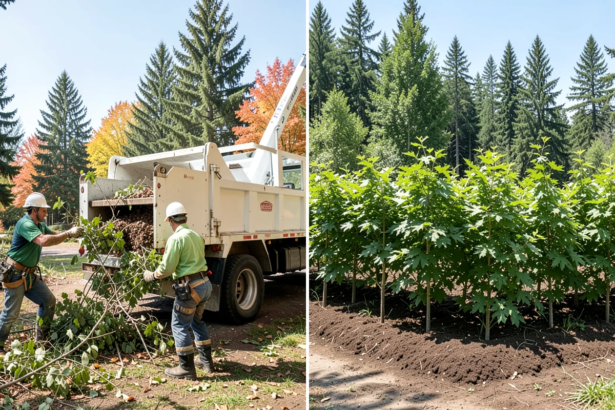 Debris Cleanup in Seattle, King County, WA - Sort material by type and size